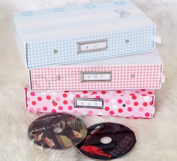 Wholesale custom high-end Fashion CD Collection Album with Box Set (NB-019)