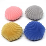 Wholesale custom Clamshell Flocked Peral Earring Display Gift Boxes