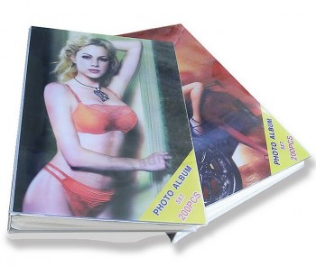 Commercio all'ingrosso di alta personalizzato-Fine sexy album di foto di copertina di StamPApà 3d