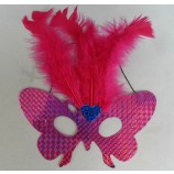 Wholesale custom high quality Fashion Dancing Party Feather Mask