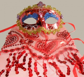 Groothandel cuStom hoge kwaliteit leuke uil vorm masker voor koStuum bal