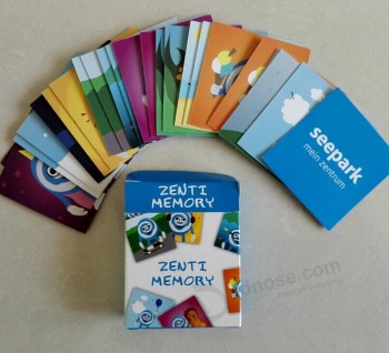 Großhandel benutzerdefinierte hochwertige Werbe Cartoon Druck Spiel Poker Karten