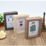 도매 주문 최고-끝 단단한 나무 사진 지주 프레임