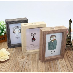 도매 주문 최고-끝 단단한 나무 사진 지주 프레임