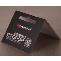 Großhandelskundenspezifische QualitätsdruckPApier-Vorsatzkarte für BliSterverPackung