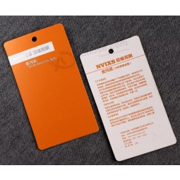 Printed Paper Hang Card with Hole for custom with your logo