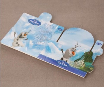 Folding Paper Tag Card for Toy Packaging for custom with your logo