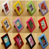 あなたのロゴとカスタムのための卸売カラフルな絵画木製の額縁