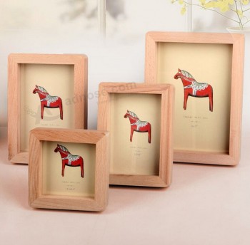 Nature Beech Wood Photo Frames for custom with your logo