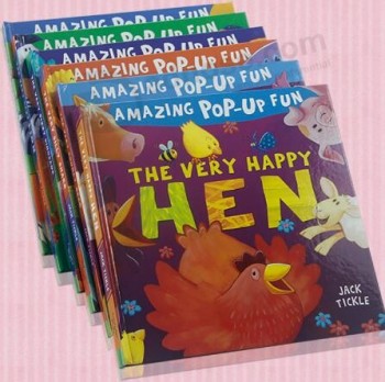 Geweldige pop-Een leuk prenteNboek voor op maat met uw logo