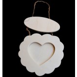 Bricolage dessin MDF suspendus cAnnoncere photo pour personnalisé avec votre logo