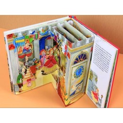 3D pop-UPs livres de conte de fées anglais pour la coutume avec votre logo