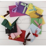 Coloring Gift Card Envelopes with Bowknots for custom with your logo