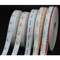 卷包装工业胶粘剂贴纸 (ST-002) 用于定制您的徽标