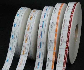 卷包装工业胶粘剂贴纸 (ST-002) 用于定制您的徽标