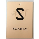 Perfect Embossed Logo Clothing Tag (ST-009) for custom with your logo