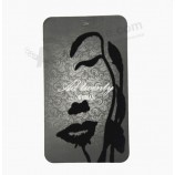 Fashion Flocked Paper Hangtags for Underdress (ST-015) for custom with your logo