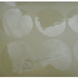 Round Clear Pet Sealing Stickers for custom with your logo
