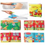 Colorful Washable Baby Cloth Books for custom with your logo