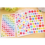 Colorful Printing DIY Decoration Stickers for custom with your logo