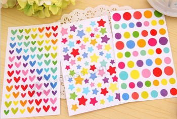 Colorful Printing DIY Decoration Stickers for custom with your logo