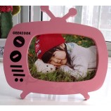 Großhandel benutzerdefinierte hoch-Ende rosa Malerei TV Form Baby Bilderrahmen
