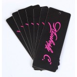 Custom Pink Hot Stamping Paper Cards for custom with your logo