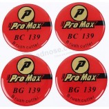 Round Customized Printing Epoxy Logo Stickers for custom with your logo