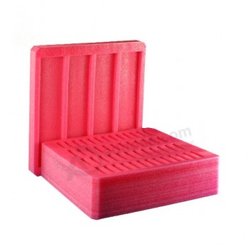 Groothandel cuStom goedkope rode epe kussen verpakking foam pAdvertentie