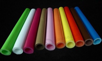 도매 사용자 지정 저렴 한 라운드 다채로운 pvc 튜브를 wraping
