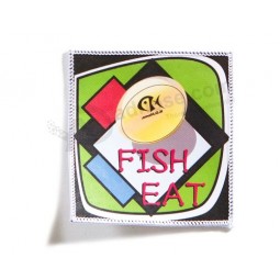 Cheap price factory supply woven patches for clothing