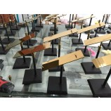전기 도금 도금 스테인레스 스틸 신발 랙 상점 디스플레이 스탠드 선반
