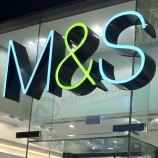 Sign-Surface Illuminated Sheet Metal Side out Door Letter LED Channel Letter
