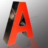 Non-Illuminated 3D Steel Fabricated Channel Letters