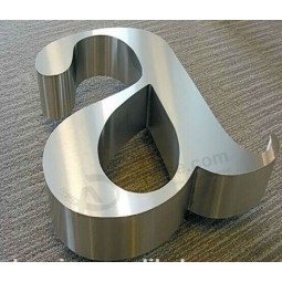 Polished Metal Stainless Steel Letter for Advertisement and Decoration