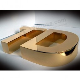 Electroplating Stainless Steel Channel Letter Sign