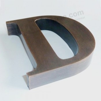 высокое качество застроенной 3d металлической нержавеющей стали письмо