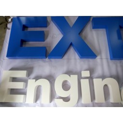 PubLicité entrePrise Non-Enseigne de lettre peinte en Acier inoxydable illuminé
