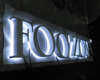 Op maat verLicht Acryl led TerugLit letterteken te koop