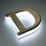 освещенные 3d буквы акриловые светодиодные знаки привели акриловые логотипы букв, рекламные акриловые буквы