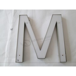 LED Epoxy Resin Channel Letters Advertising Sign Board Custom