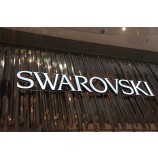 Geschäftsgebäude Metalll Stahl Acryl KunStStoff beleuchtet FrontLit Leuchtreklame BuchStaben