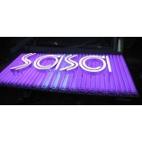 Rgb led-lampen lamp lettertekens full Kleur dot matrix lettertype ponsen voor het inStalleren van Licht