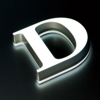 High Quality Stainless Steel Both Side LED Letter Sign