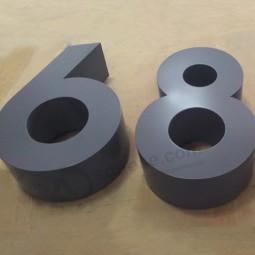 Werbemittel im Freien schwarze MetalllbuchStabezeichen