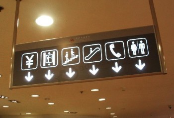 Custom Design Shopping Mall Directory Signages with LED