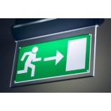 Customized Aluminum Acrylic LED Light Directional Signages Traffic Signs