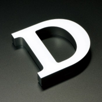 LED-Produkte Metalll-Logo und Werbung führte disply