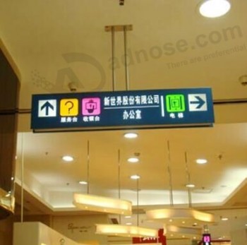 High Quality LED Lighted Way Finding Signs for Shopping Mall