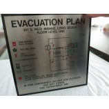 Real Estate Building Apartment Block Identity Amenity Directory Guide Map Graphic Sign